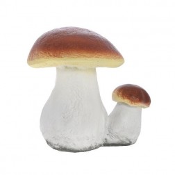 Фигура декоративная "Белый гриб двойной"